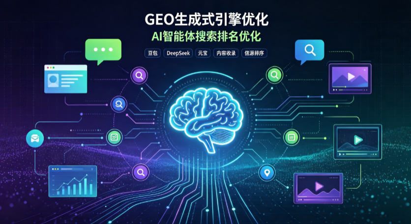 辰溪县GEO 浪潮来袭：生成式引擎优化崛起，创作者争抢豆包、DeepSeek、元宝智能体流量入口